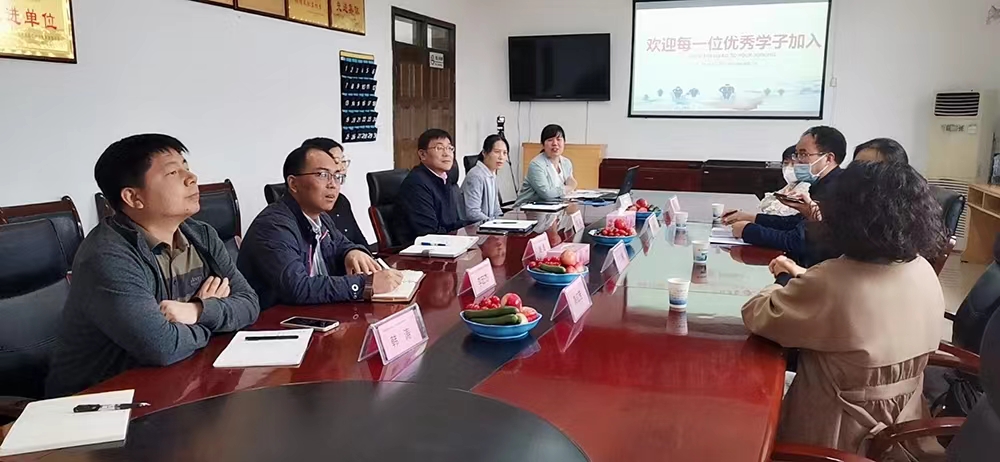 渭南職業(yè)技術學院赴我司進行實地考察